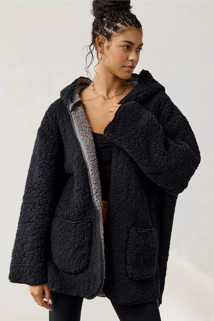 Out From Under Out From Under Cloud Nine Reversible Fleece Hooded Teddy Robe