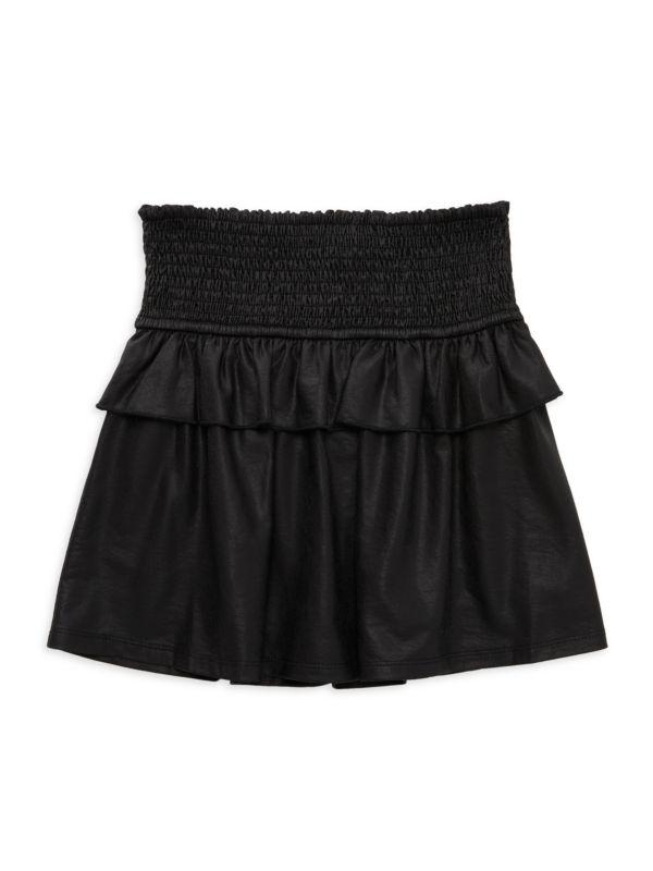Hannah Banana Little Girl's Smocked Mini Skirt