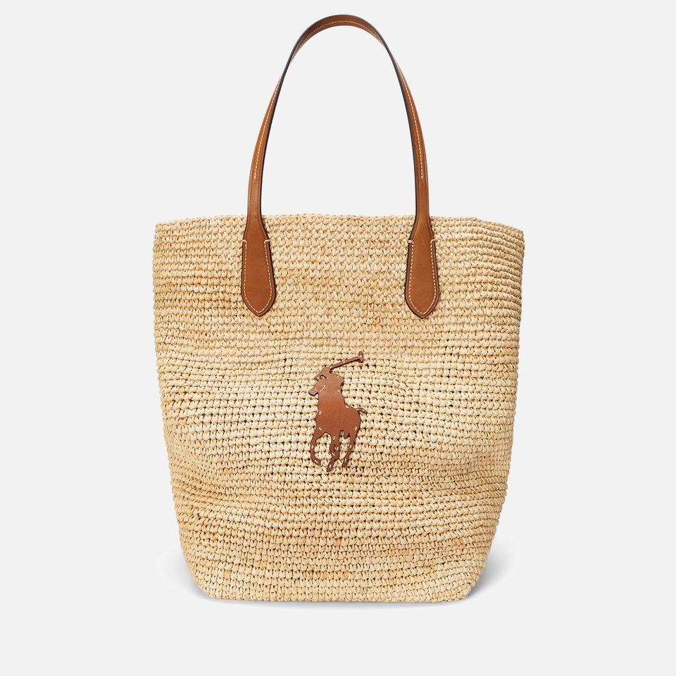 Ralph Lauren Polo Ralph Lauren North South Raffia Bag