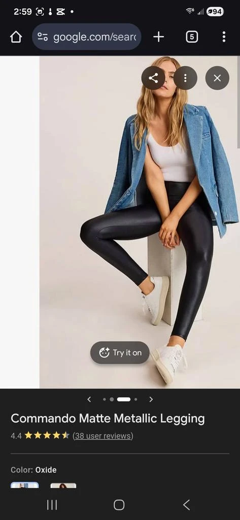 Commando Commando - Matte Metallic Legging 3