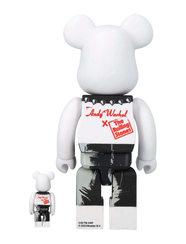 Medicom Medicom Toy The Rolling Stones Sticky Fingers 100% + 400% Be@rbrick Figure Set