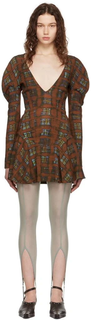 KNWLS Orange Juku Minidress 1