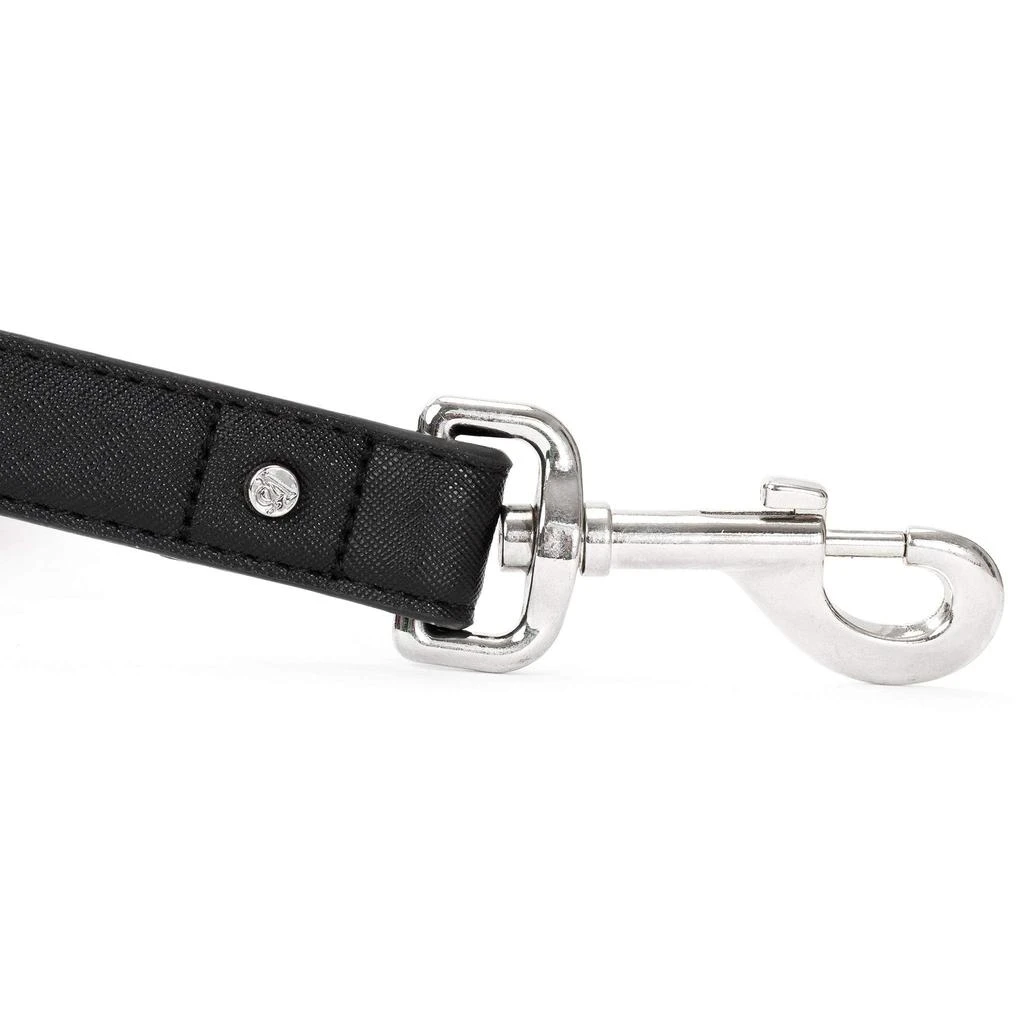 Vanderpump Pets Designer Diamond and Bone Leatherette Leash - M/L 2
