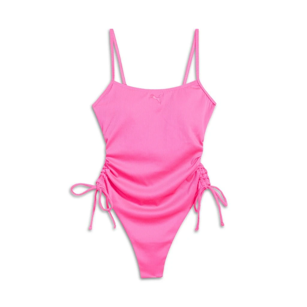 Puma PUMA Women's One-Piece Ruched Swim Suit 1
