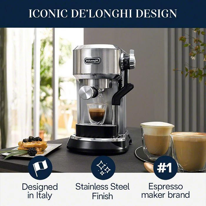 De'Longhi Dedica Maestro Plus Espresso Machine 5