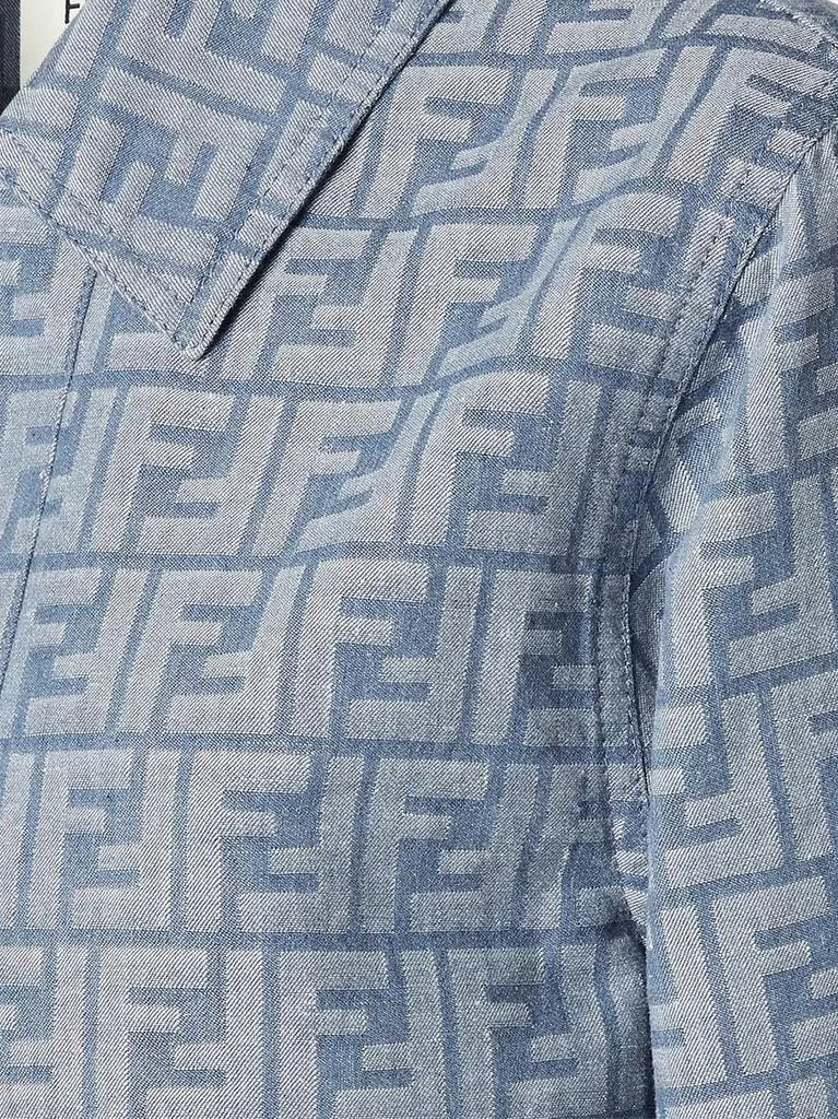 Fendi FF cotton and linen shirt/jacket 5