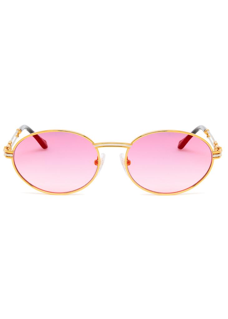 Vintage Frames Company Pac Double Rope Edition oval sunglasses