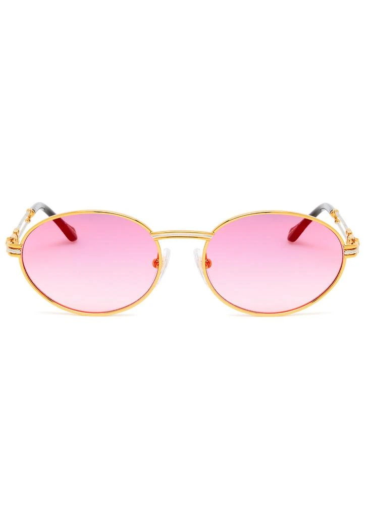 Vintage Frames Company Pac Double Rope Edition oval sunglasses 2