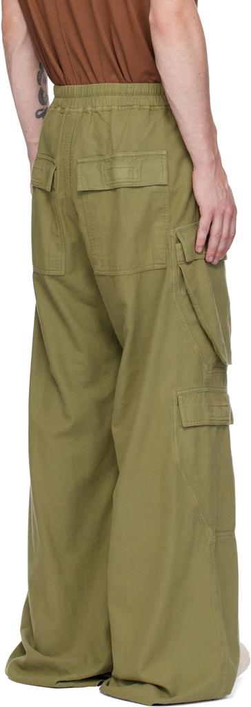 Shop Green Porterville Double Jumbo Belas Cargo Pants on Sale at