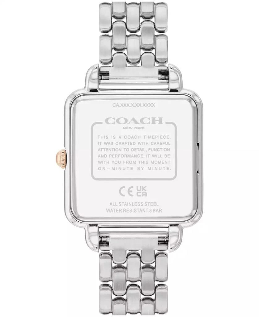 Coach Women's Cass Two-Tone Stainless Steel Bracelet Watch, 28mm 2