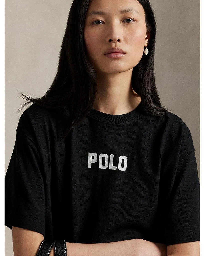 Ralph Lauren Lauren Ralph Lauren Logo Cotton Jersey Crewneck Tee 4