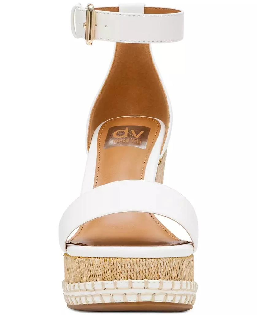DV Dolce Vita Tammara Ankle-Strap Platform Espadrille Wedge Sandals 7