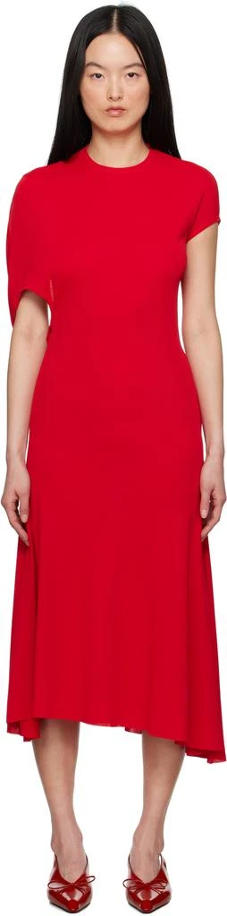 Jacquemus Red La Croisière 'The Salerno' Midi Dress 1