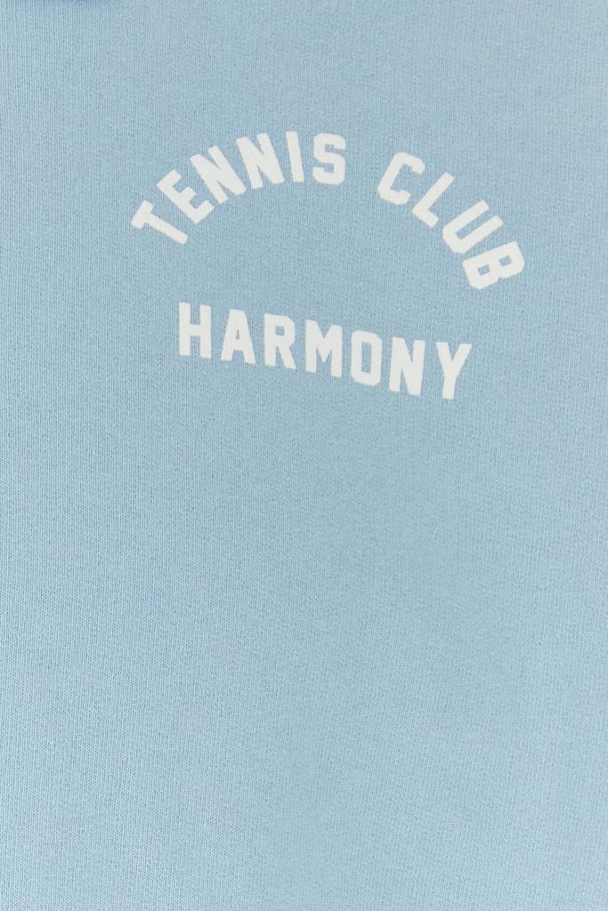 Harmony Light blue cotton polo shirt