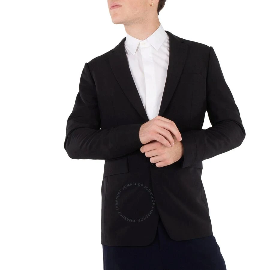Burberry Men's Black Single Breasted Tailored Jacket 1