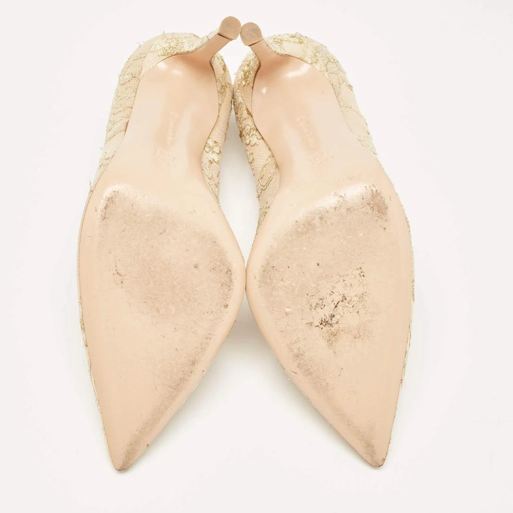 Gianvito Rossi Gianvito Rossi Gold Lace  Gianvito Pumps Size 36 6