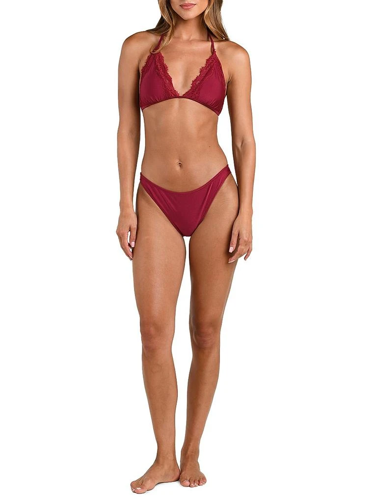 L'Agence Annabelle Halterneck Triangle Bikini Top 2