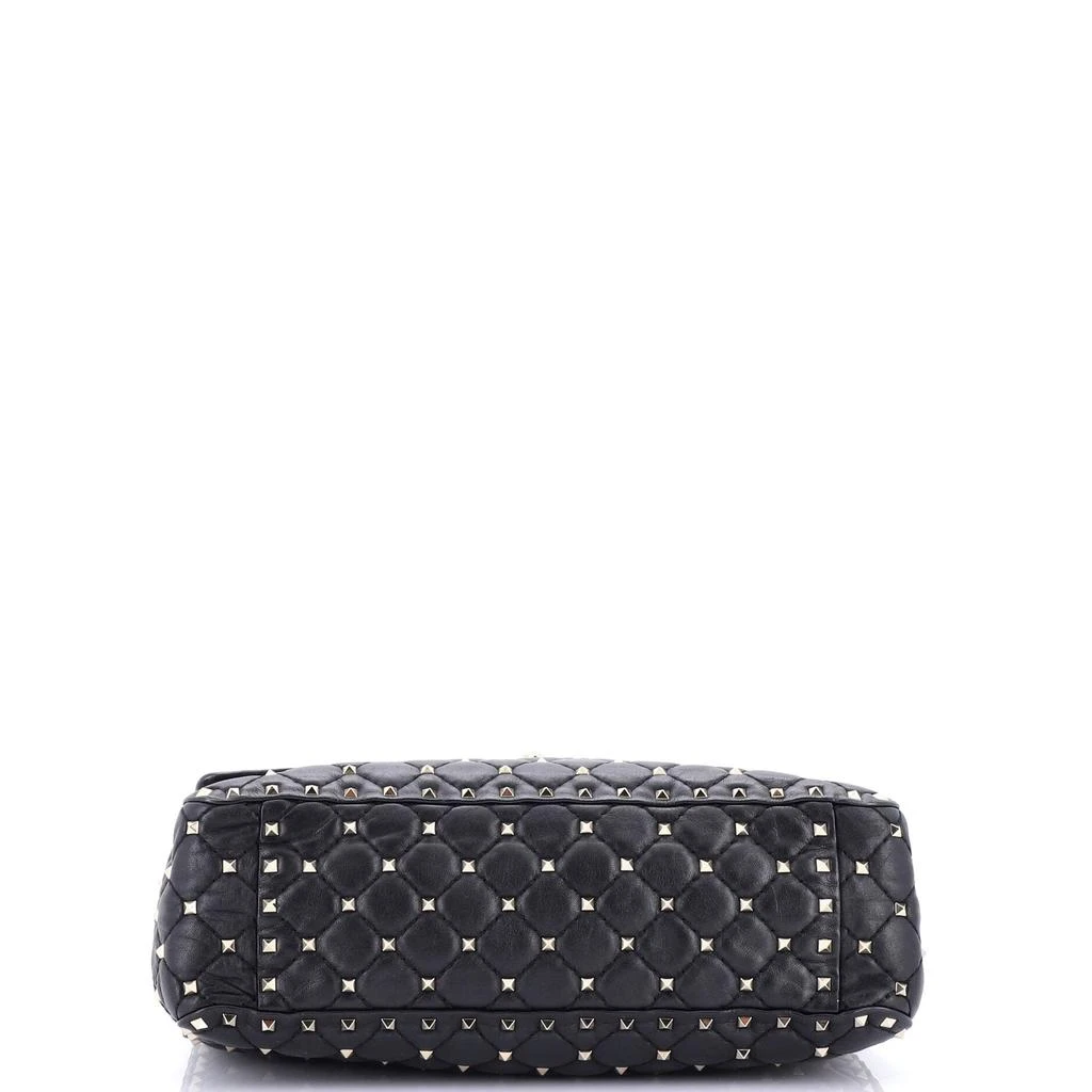 Valentino Rockstud Spike Flap Bag Quilted Leather Large 2