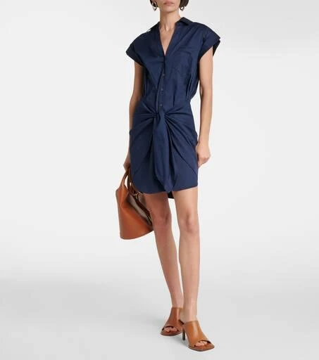 VERONICA BEARD Aimee cotton-blend shirt dress 2