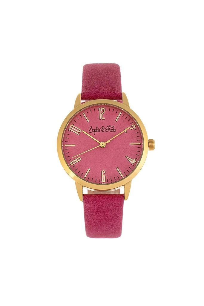 Sophie and Freda Vancouver Leather-Band Watch 1