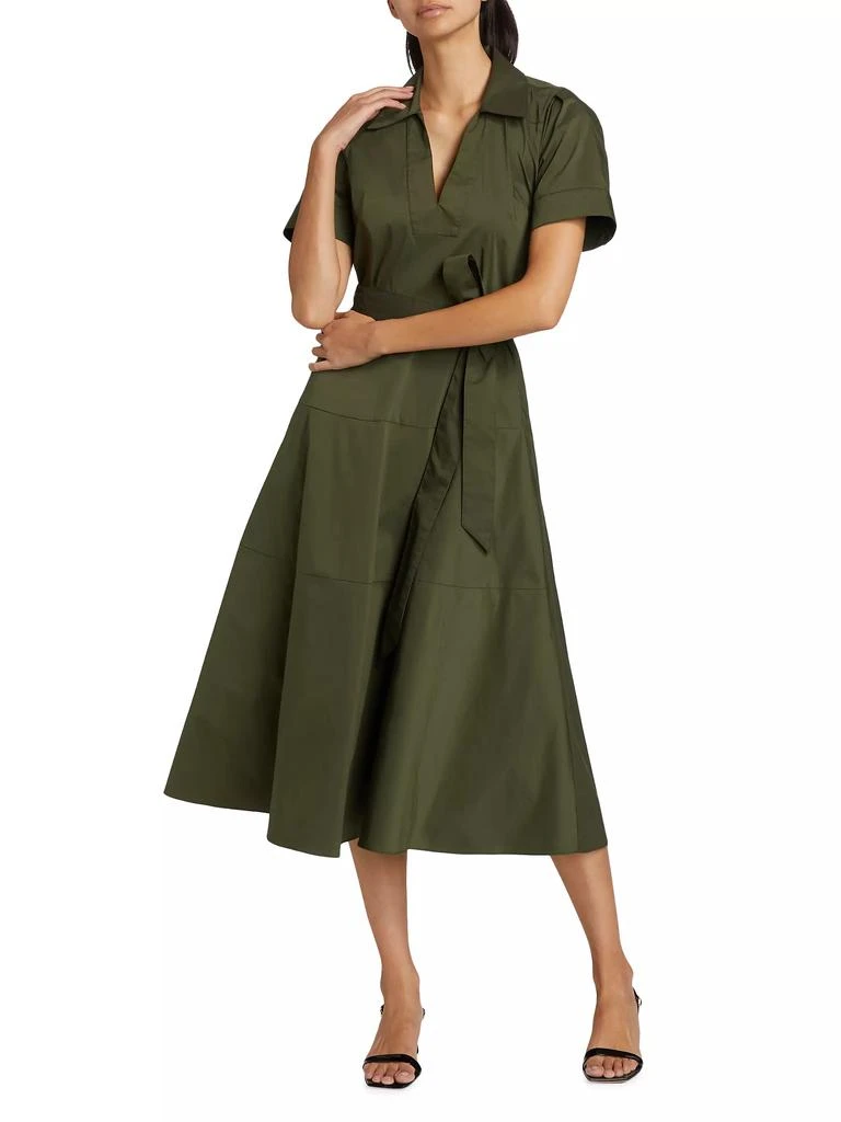 Tanya Taylor Shiv Cotton-Blend Shirtdress 3