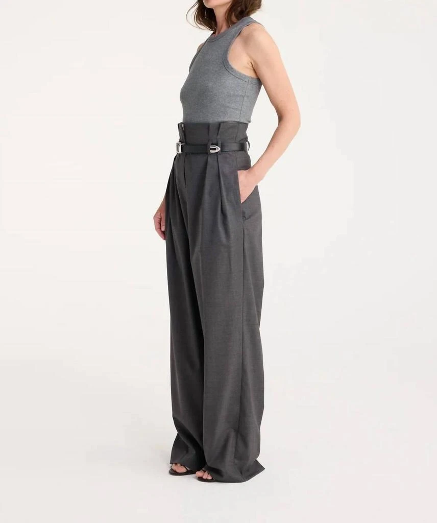 Rohe Rohe - High-waisted Paperbag Trousers 2