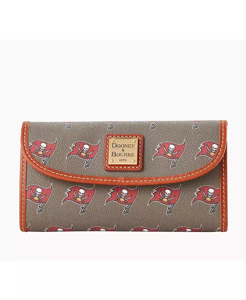 Dooney & Bourke Women's Tampa Bay Buccaneers Team Color Continental Clutch 1