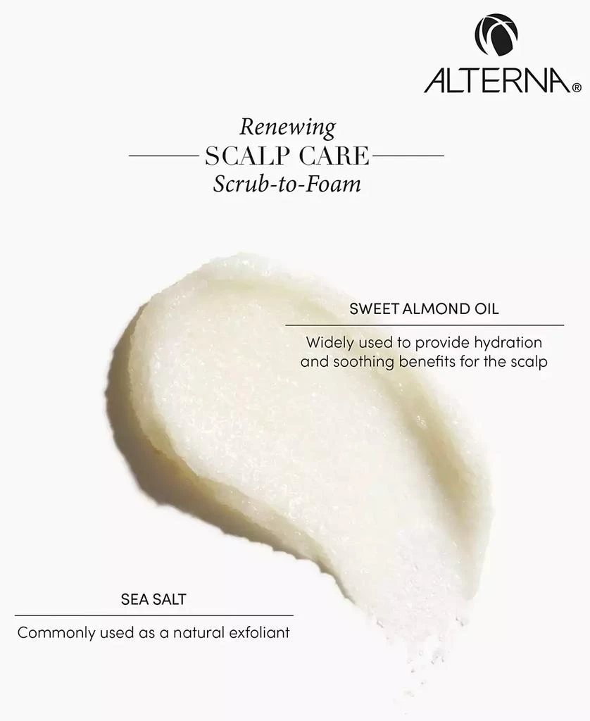 ALTERNA Renewing Scalp Care Scrub To Foam, 6 oz. 7
