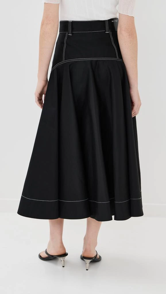 Meryll Rogge Flared Workwear Skirt 3