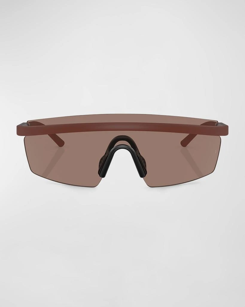 Oliver Peoples Men's R-4 Plastic Shield Sunglasses 3