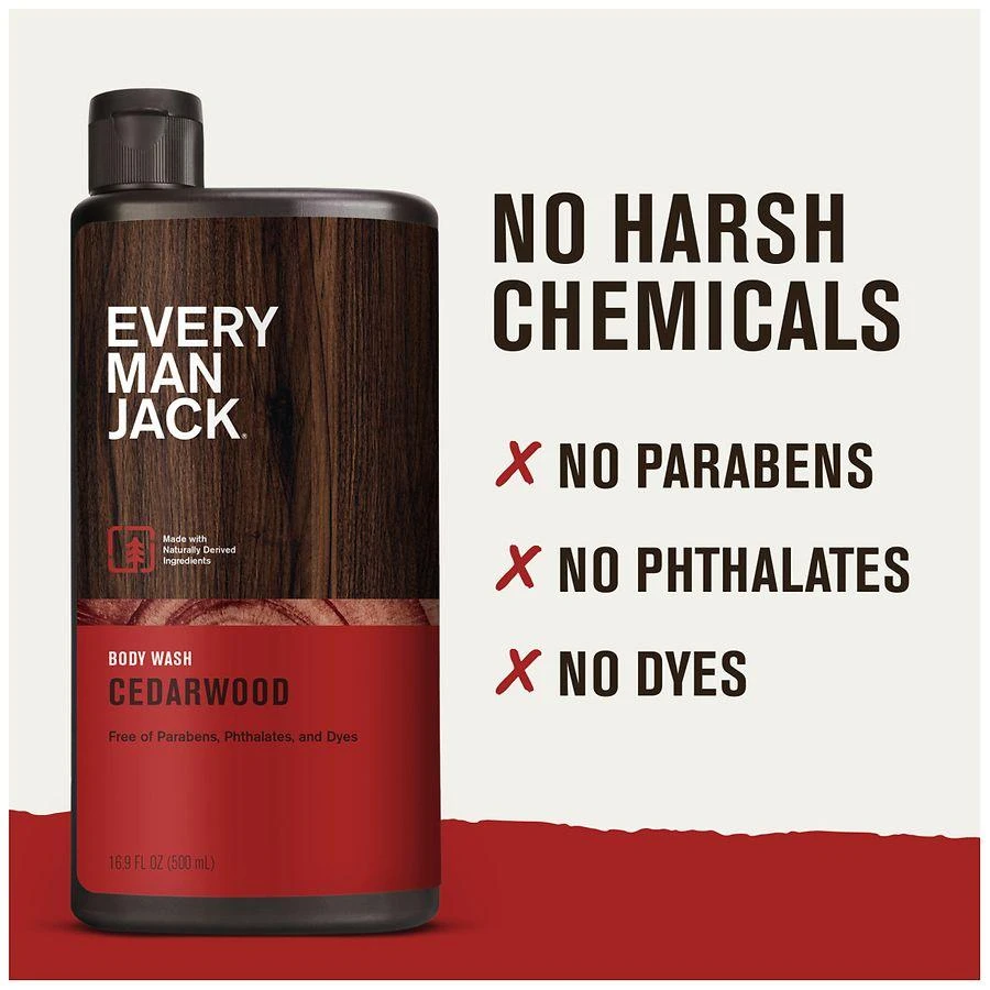 Every Man Jack Body Wash Cedarwood 6