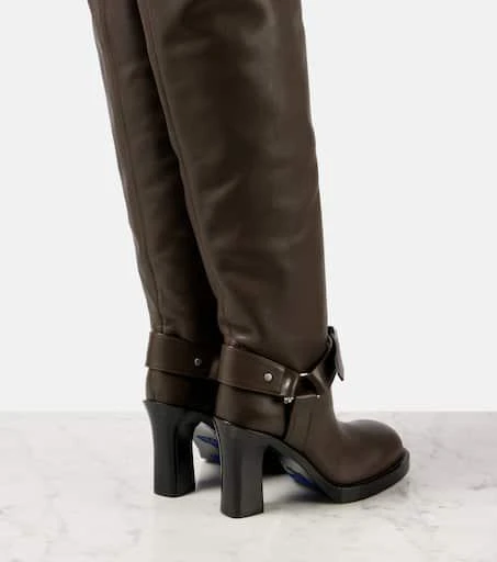 Burberry Leather over-the-knee boots 2
