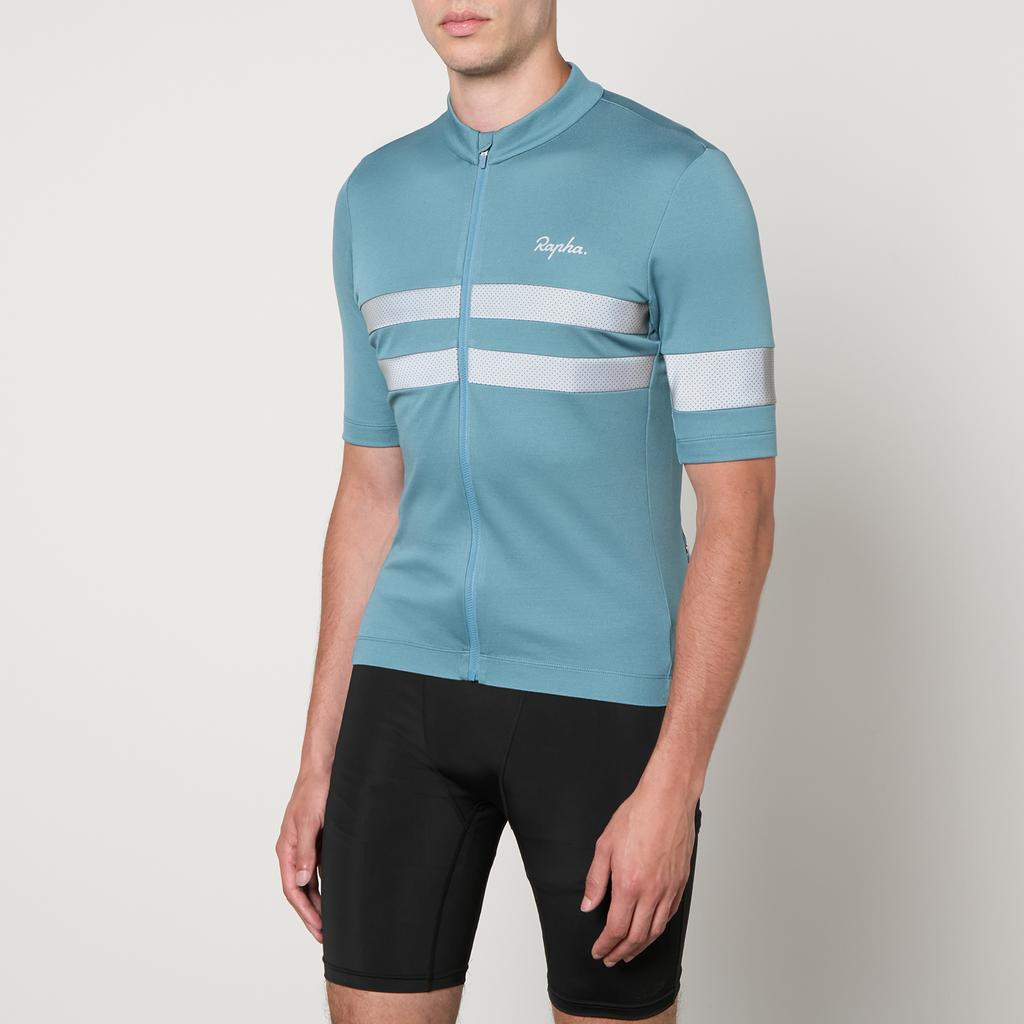 Rapha Brevet Woven Hi-Vis Jersey Top