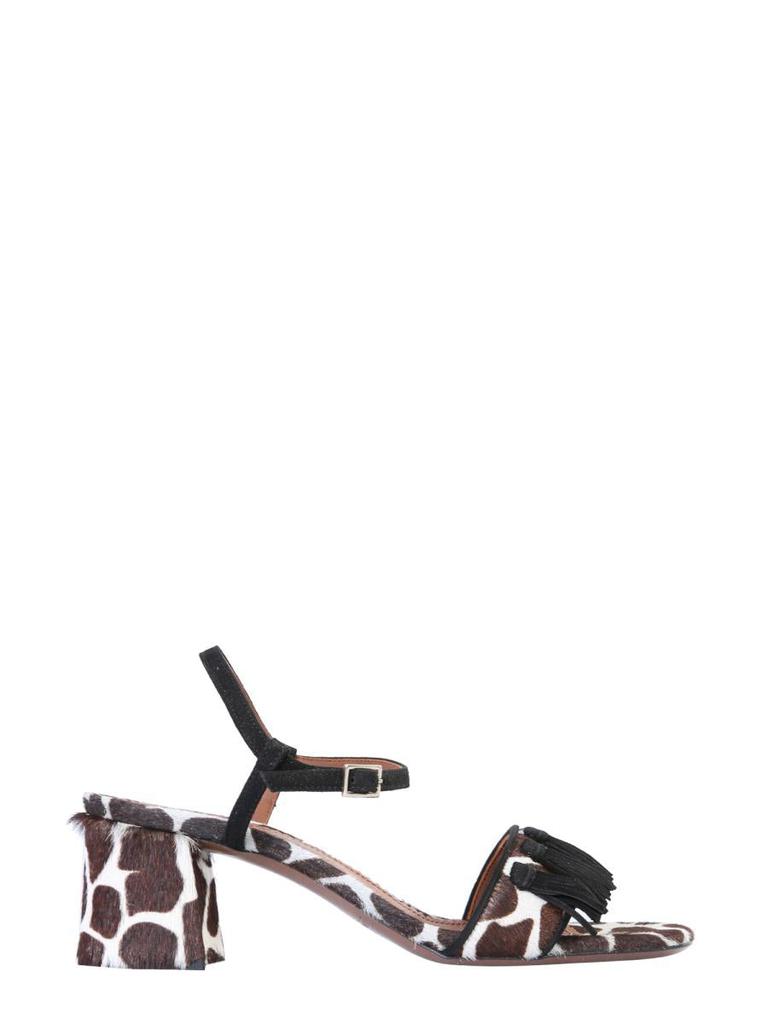 L'AUTRE CHOSE L'Autre Chose Sandals With Animal Print