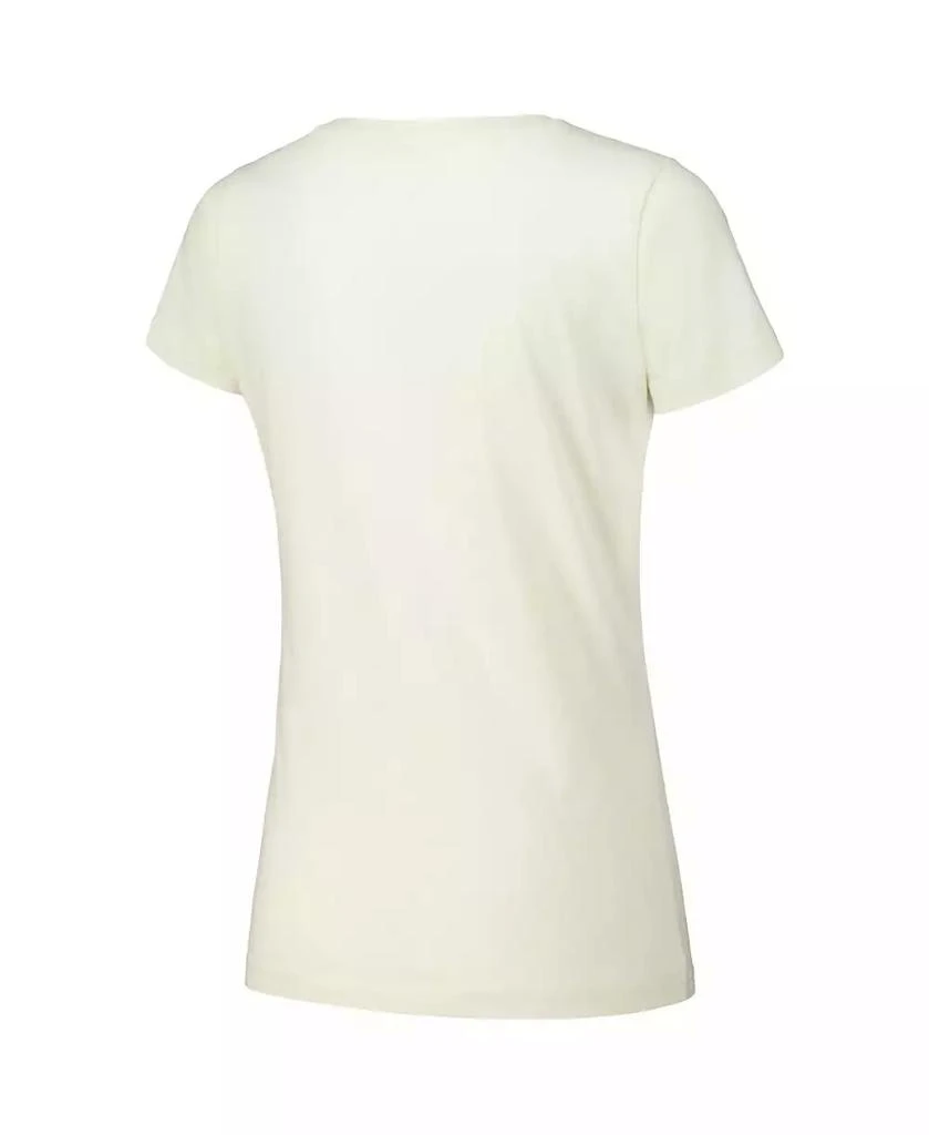 New Era Women's Cream Chicago Cubs Vintage-like T-Shirt 3