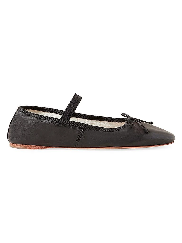Loeffler Randall Leonie Leather Ballet Flats 1