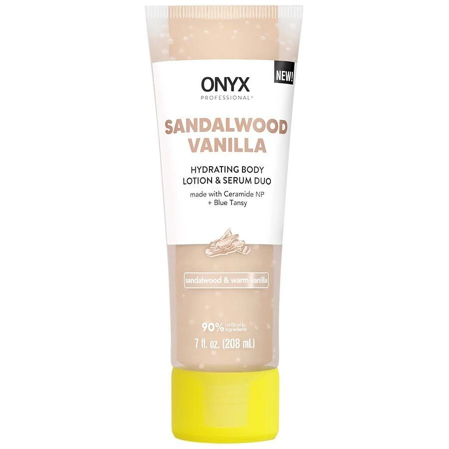Onyx Professional Hydrating Lotion 
Serum Duo Sandalwood Vanilla