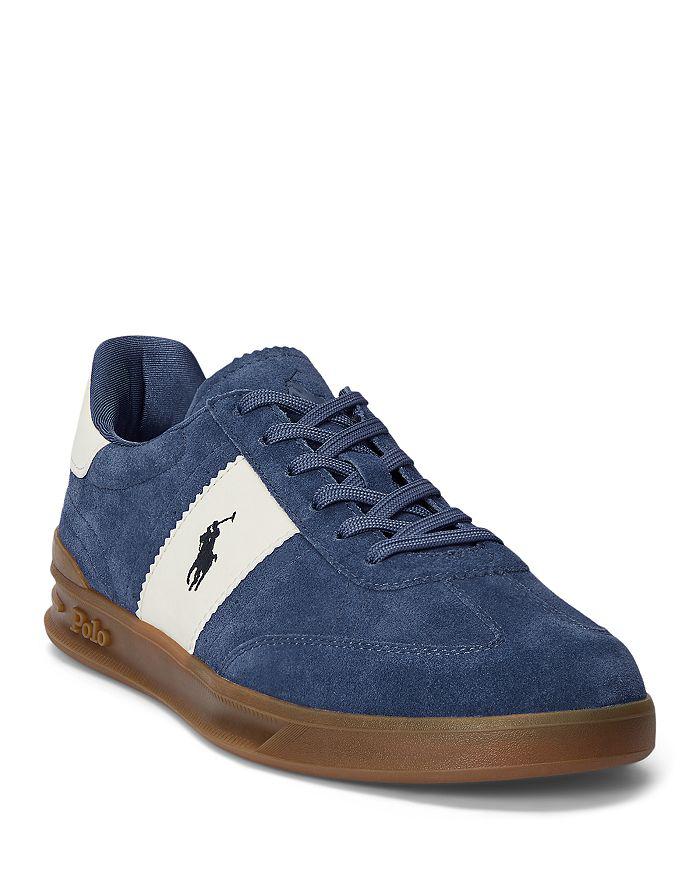 Ralph Lauren Men
s Heritage Aera Suede Sneaker