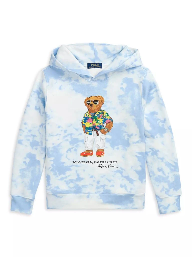 Ralph Lauren Little Boy's &amp; Boy's Polo Bear Tie-Dye Hoodie 1