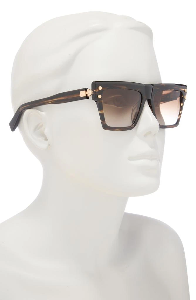 Balmain 54mm Square Novelty Sunglasses 3