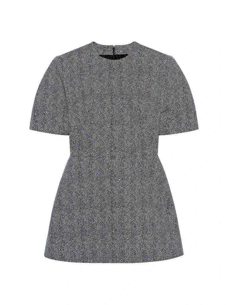 Givenchy Dress in Cotton Herringbone 1