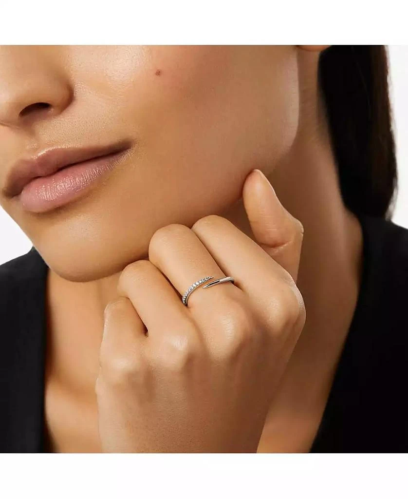 Ana Luisa Bypass Ring - Oren Silver 2