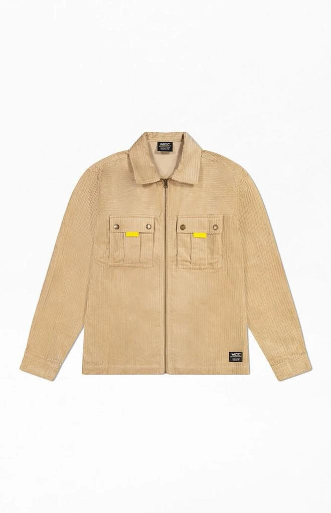 WeSC America Inc Nick Panel Block Corduroy Jacket 1
