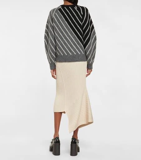 Stella McCartney Striped wool-blend sweater 3