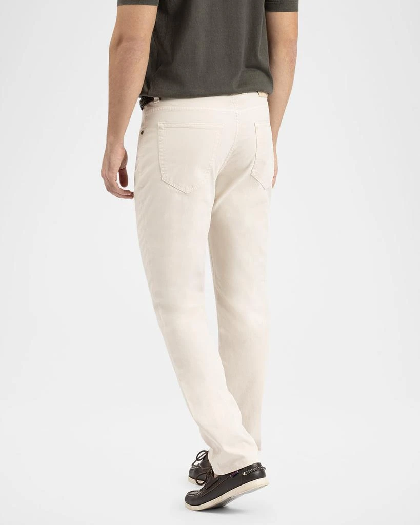 BOGLIOLI Men's 5-Pocket Twill Pants 3