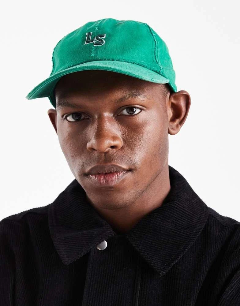 Levi
s Levi
s LS monogram logo cap in washed green