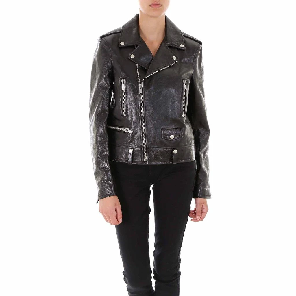 Yves Saint Laurent Saint Laurent Classic Leather Biker Jacket 3