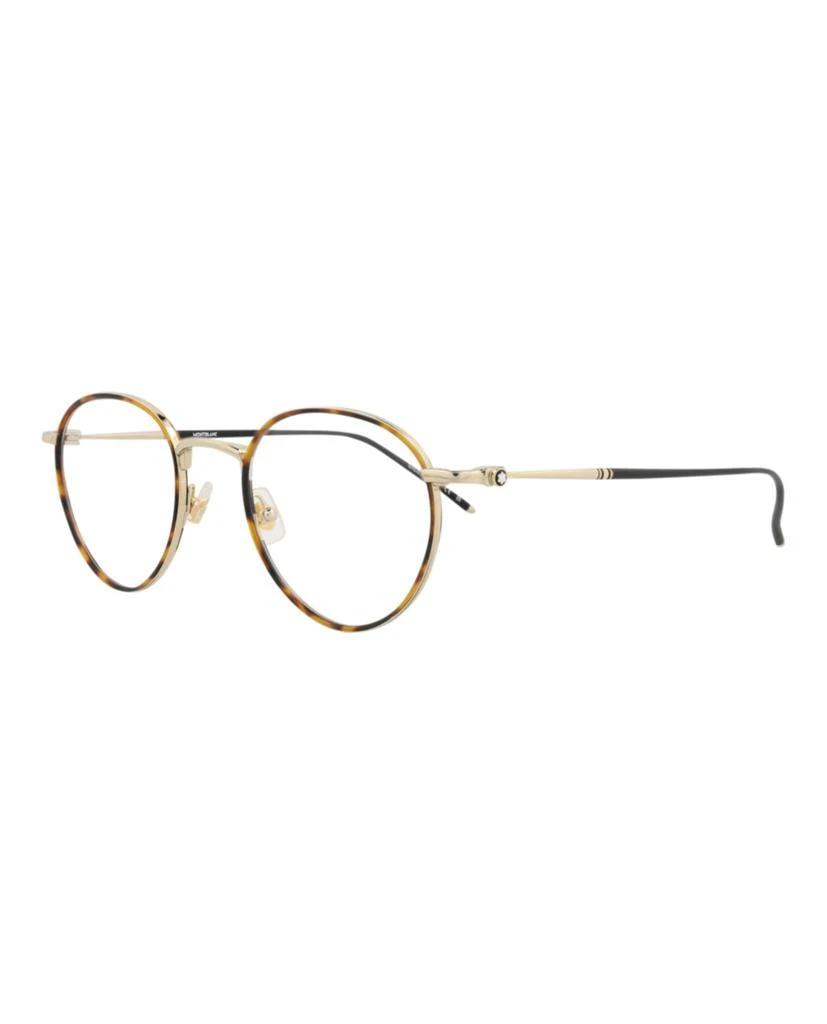 MontBlanc Round-Frame Acetate Optical Frames 2