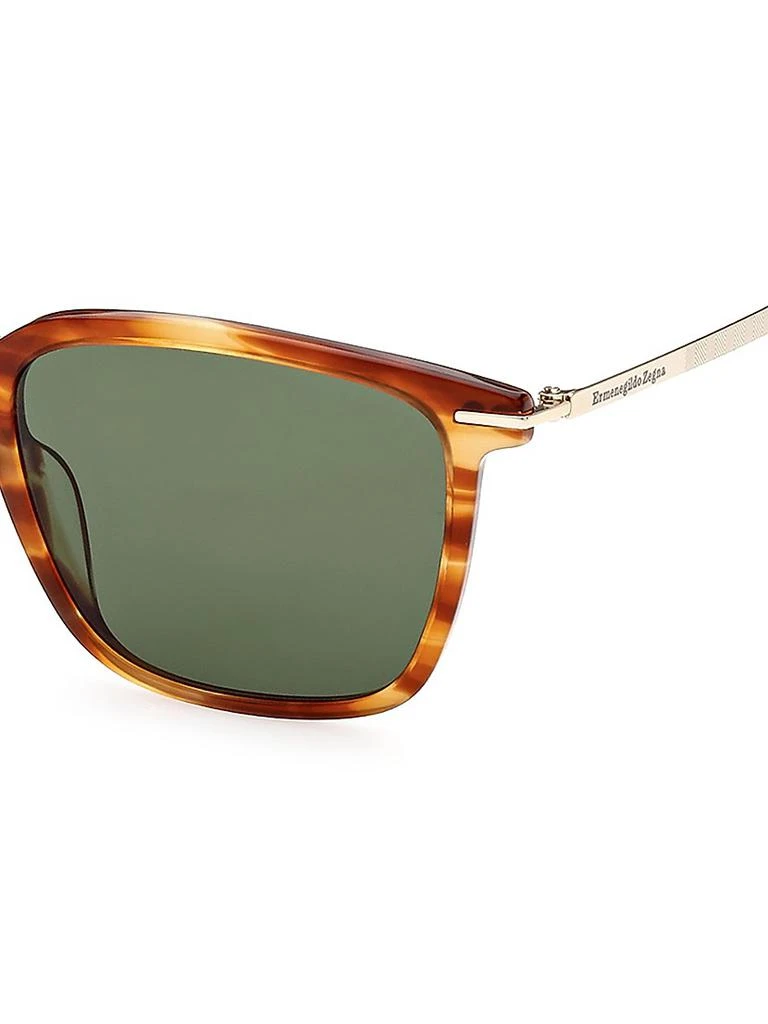 Zegna 60MM Square Sunglasses 3