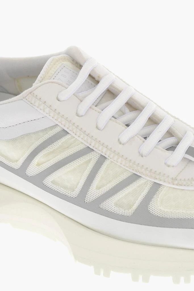 MAISON MARGIELA Maison Margiela MM6 Low-Top Sneakers With Contrasting Details 4